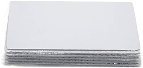 Gialer 100 Pack Mifare 1 Classic 1K kompatibilni RFID pametna inteligentna kartica 13.56MHz 14443A Plastična prazna bijela kartica