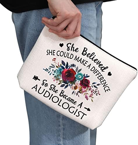Poklon audiologu od 92 inča da postane audiolog, kozmetička torba za audiologiju, kozmetička torba za audiologiju, poklon za maturu,