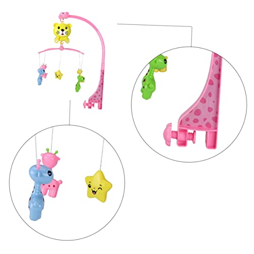 ; Rotirajući dječji krevetić zvono plišane igračke životinje za novorođenčad dječji krevetić s mekim igračkama mobilni glazbeni krevetić