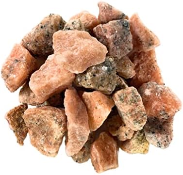 Materijali hipnotičkih dragulja: 1/2 lb skupno grubo narančasto kalcitno kamenje s Madagaskara - Sirovi prirodni kristali za kablove,