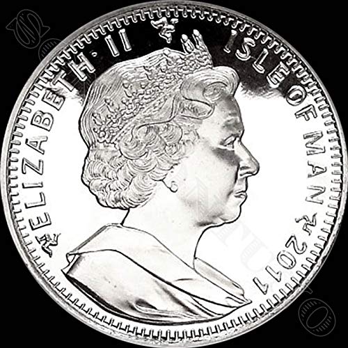 2011 Turska Angora Cat - Necirkulirani Cupro Nickel 1 Crown Coin - Otok čovjeka
