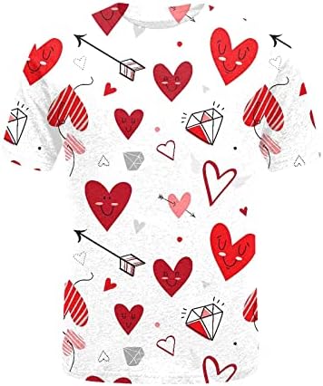 Valentinovo dukseri za žene grafički pulover ljubavno srce pismo tiskanje dukserice posada pulover vrhovi