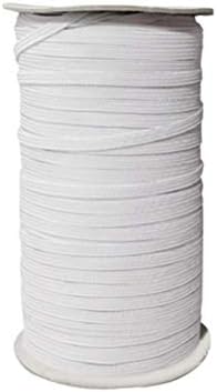 Pletena elastika od 100 jardi - Bijela