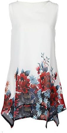 _ _ _ Ženska Vintage boho haljina ljetna ležerna cvjetna Mini haljina s naramenicama bez rukava modna haljina za plažu za koktel zabavu