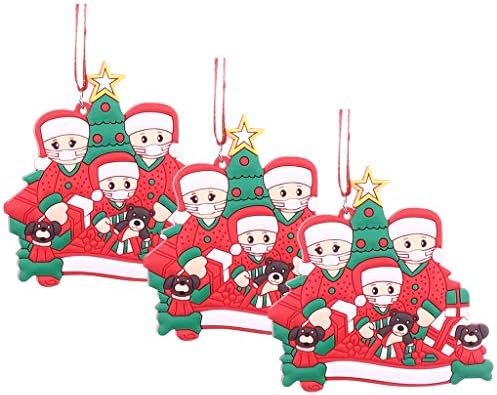 Božićni ukrasi Obiteljski ukras preživio od 2020. godine personalizirani odmor za odmor visi vijenac i