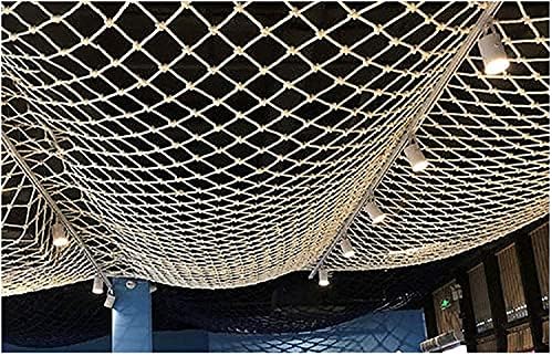 Sretna mreža od konopljinog užeta za sigurnost tereta, ograde za dječje ljuljačke, zaštitna mreža od konopljinog užeta za teške uvjete