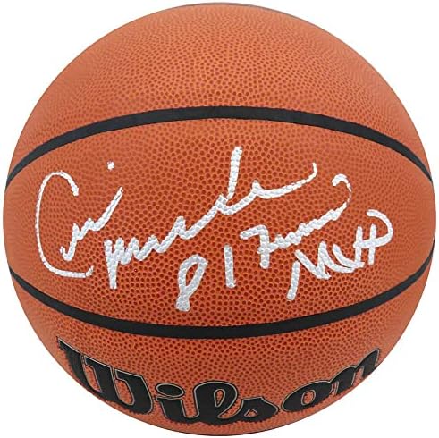 Cedric Maxwell potpisao je Wilson zatvoreni/vanjski NBA košarka W/81 finale MVP - Košarka s autogramom