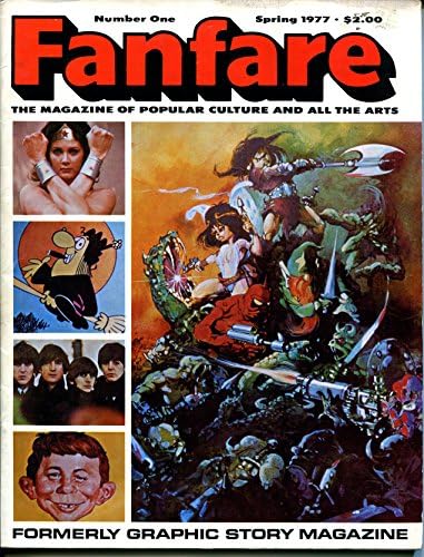 Fanfare 1 1977-1. izdanje - časopis o popularnoj kulturi-Linda Carter-Beatlesi-droga-amio