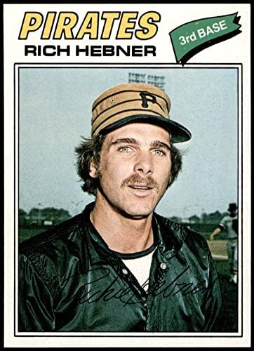 1977. Topps 167 Rich Hebner Pittsburgh Pirates NM/MT+ Pirates