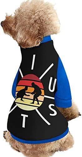 FunnyStar Brazil Jiu Jitsu Print Twimshirt za kućne ljubimce s kombinezonom pulovera za runo za pse Mačka s dizajnom