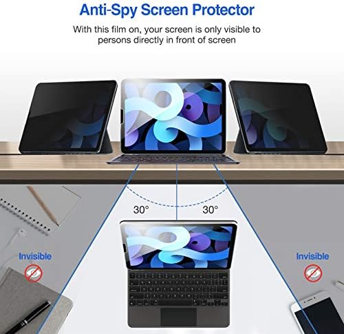 Procase Slim pametni paket s zaštitom zaslona za zaštitu privatnosti za iPad Air 4. 2020 i iPad Pro 11 2020