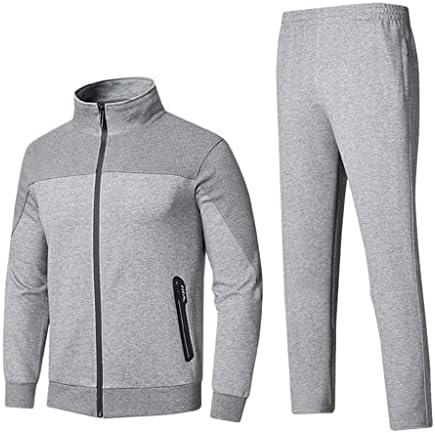 Mmllzel jesenski tracksuit muškarci sportska odjeća za trčanje odjeće jogging odijelo mužjaj 2 komada dukserica + trenerke nogomet