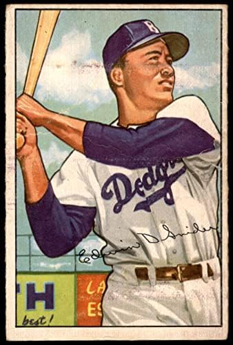 1952. Bowman 116 Duke Snider Brooklyn Dodgers VG Dodgers