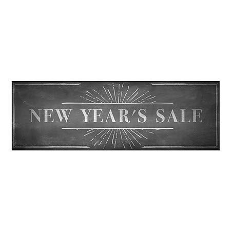CGSIGNLAB | Novogodišnja prodaja -Chalk Burst Stiskanje prozora | 36 x12