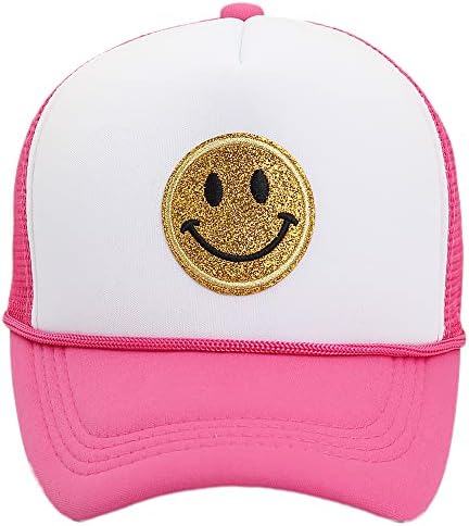 Emoji šešir izvezen visokom krunom od pjenaste mreže podesiva bejzbolska kapa kamiondžija za muškarce i žene