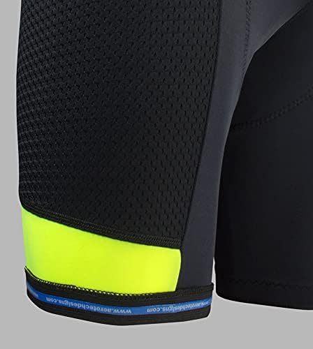 Aero Tech muški gel Gel Touring u SAD -u podstavljene kratke hlače s inovativnim mrežnim džepovima
