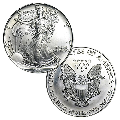 1994. Američki Silver Eagle $ 1 sjajno necirkulirano
