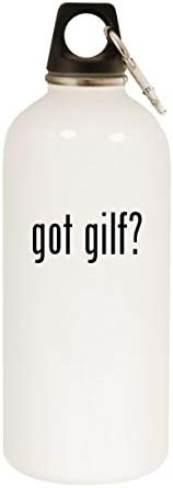 Proizvodi Molandra dobili su GILF? - 20oz boca bijele vode od nehrđajućeg čelika s karabinom, bijelom