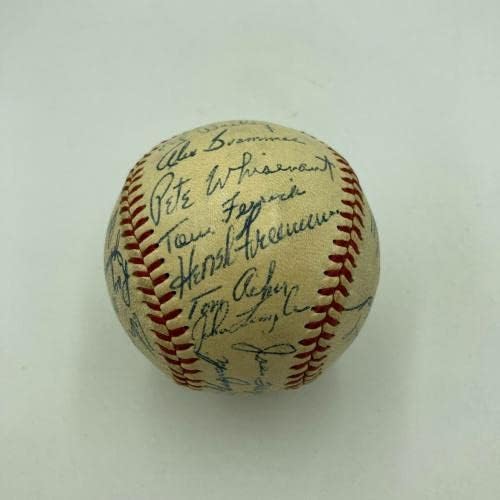 Najfiniji tim Cincinnati Reds iz 1957. godine potpisao je bejzbol JSA Coa Frank Robinson - Autografirani bejzbol