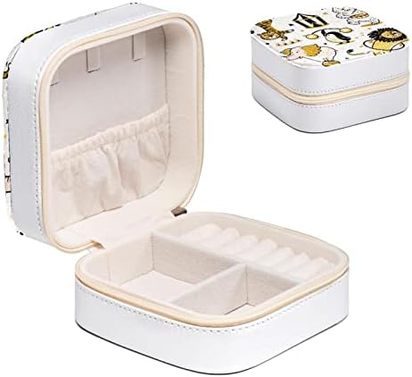 JavenProeqt kutija za nakit za žensku putnicu, prijenosni mini nakit za putovanja, Ogrlice za djevojčice Ogrlice za skladištenje kutija