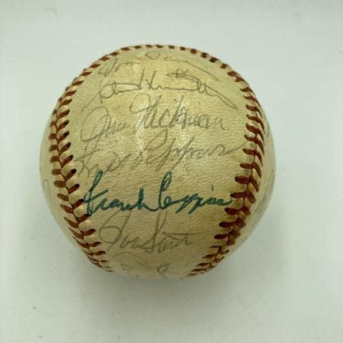 1974. Chicago Cubs tim potpisao Vintage Wilson bejzbol Ernie Banks JSA Coa - Autografirani bejzbol