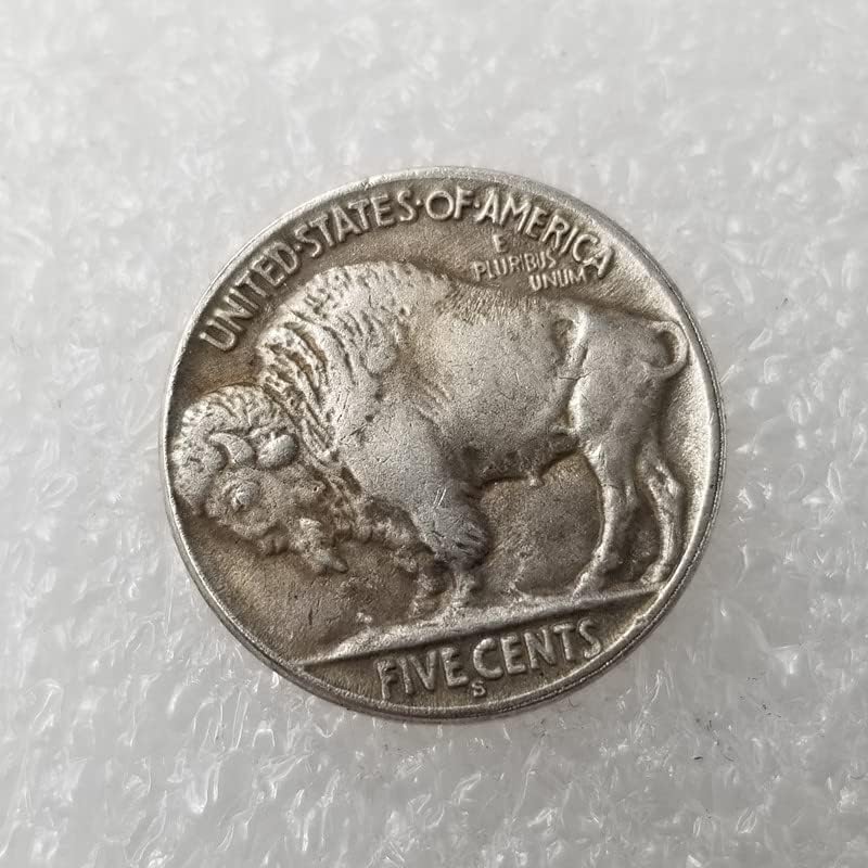 Antikni zanati za beskućnike srebrne kovanice Buffalo Komemorativni novčići nevolje srebrni dolari srebrni krug 345