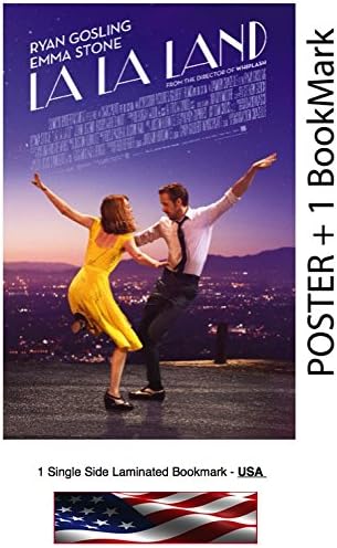 La la Land filmski plakat 12 x 18 inča: Ryan Gosling, Emma Stone