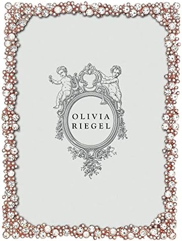 Princeza Austrijska kristalna/ruža -zlatna okvira 5x7 Olivia Riegel - 5x7