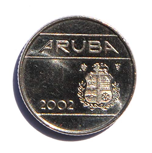2002 AW ARUBA Arubanski grb 10 centi novčana fina