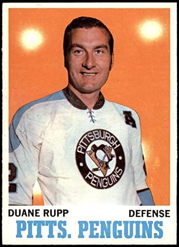 1970. Topps 89 Duane Rupp Pittsburgh Penguins NM+ PENGUINS