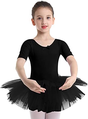 Tiaobug Kid Girls balet tutu haljina Dancewear Gimnastika Leotard Athletic Liric Dance haljina odjeća