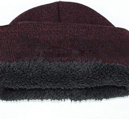 Gokeop 3 komada zimske šešire šal šal rukavice postavljene mekane debele pletenice za muškarce