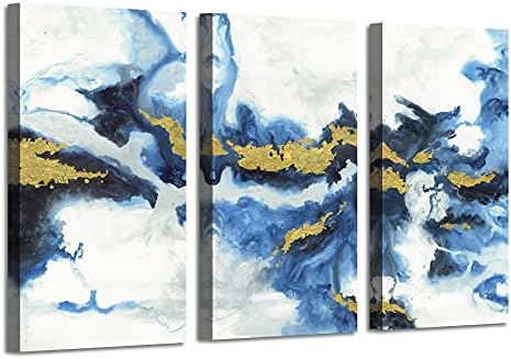 Umjetnički put Ocean Sažetak umjetnosti slika slika: Sružanje valova Zlatna folija umjetnička djela na platnu dekor set