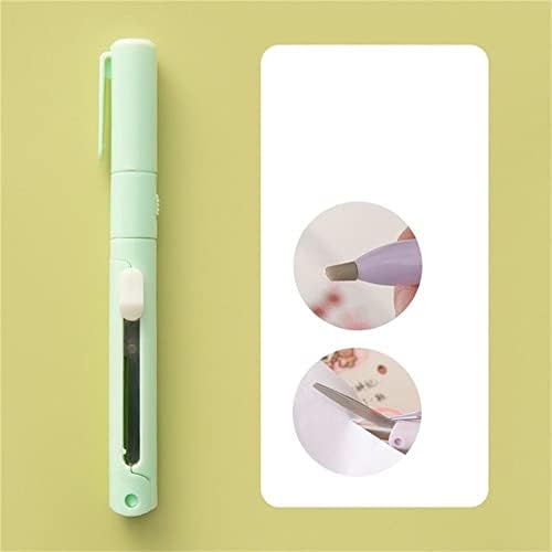 Mini sklopive škare za rezanje olovke u boji umjetnički rezač papira siguran za dnevnik mini rezač naljepnica
