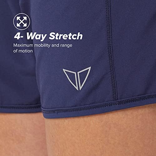 KORSA High Five 5 Atletske kratke hlače za žene s džepovima | Lagana, vlage i kratka obloga | Za trčanje, joga, teretana | Srednja,