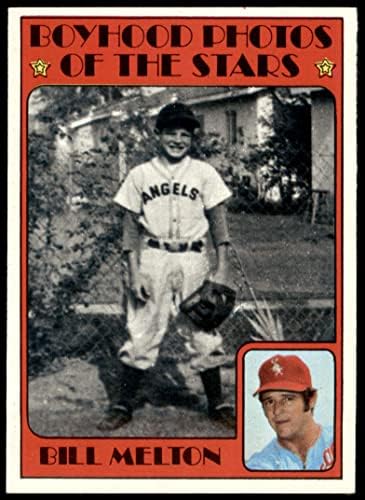 1972. Topps 495 Dječački fotografija Bill Melton Chicago White Sox Ex/MT+ White Sox