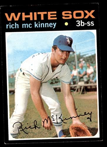 1971. Topps 37 Rich McKinney Chicago White Sox NM White Sox