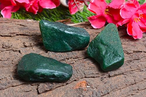 RR Sheikh Gems 1/2 lb crne obsidijanske kristalne stijene sirovo kamenje za prevrtanje reiki -liječenja meditacije i izradu nakita