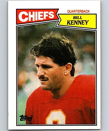 1987. Topps 161 Bill Kenney Kansas City Chiefs