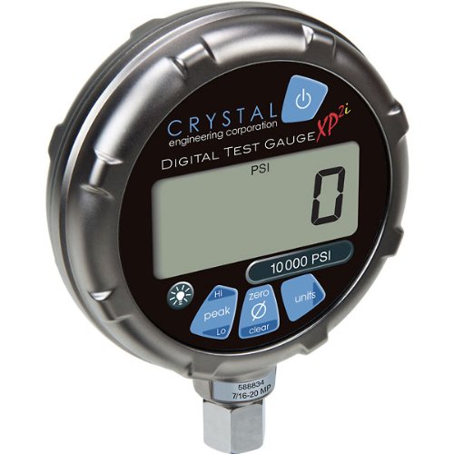 Crystal 2kpsixp2i 2000PSI digitalni mjerač tlaka .1% točnost