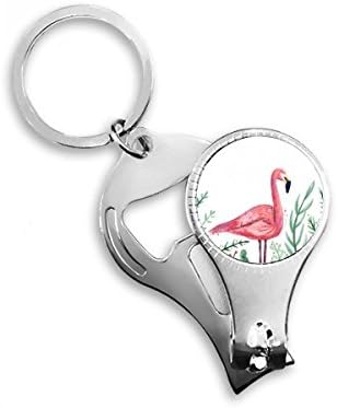 Tropska flamingo biljke za životinje za nokte za nokte za nokte za nokte