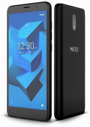 NUU A10L | Otključani 4G LTE pametni telefon | 5.5 Zaslon | 16GB + 2GB RAM-a | 2500 MAH baterija | Android 12 Go Edition | Kompatibilno