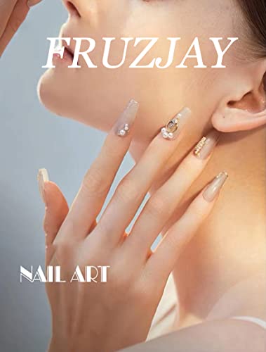 Lažni nokti srednje veličine, goli ružičasti, puna pokrivenost, sjajni dizajni, rhinestones, ljepilo na noktima, sjajni umjetni nokti