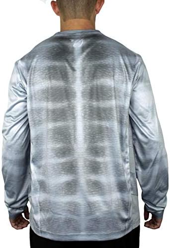 Muška ribarska košulja s dugim rukavima u nizu-UV zaštita / lagana i prozračna | vlažna